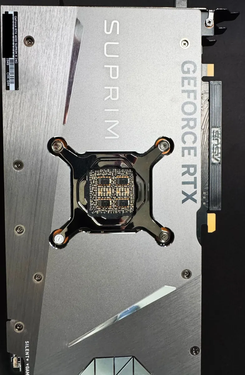 MSI GeForce RTX 4090 SUPRIM X 24G - USED WITH BOX - Image 4