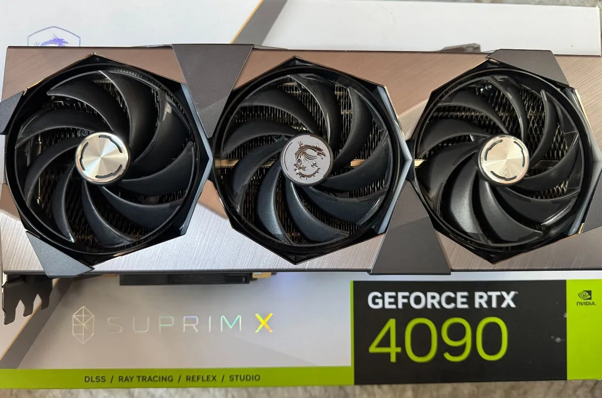 MSI GeForce RTX 4090 SUPRIM X 24G - USED WITH BOX - Image 1