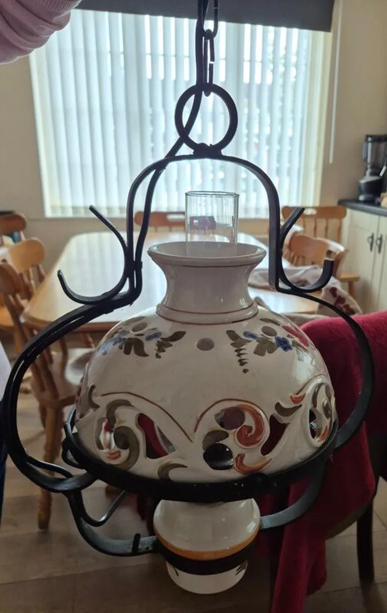 Vintage Ceramic Ceiling light - Image 2