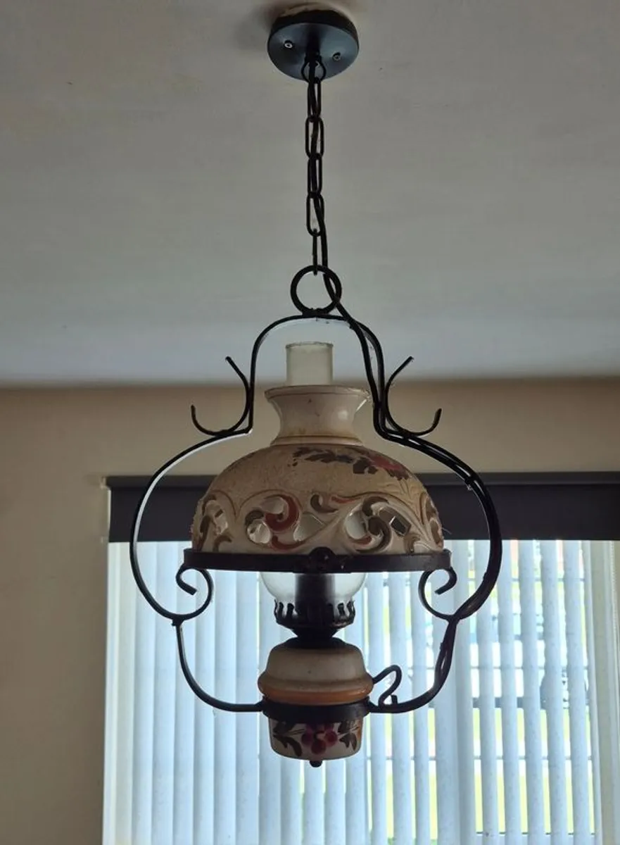 Vintage Ceramic Ceiling light - Image 3