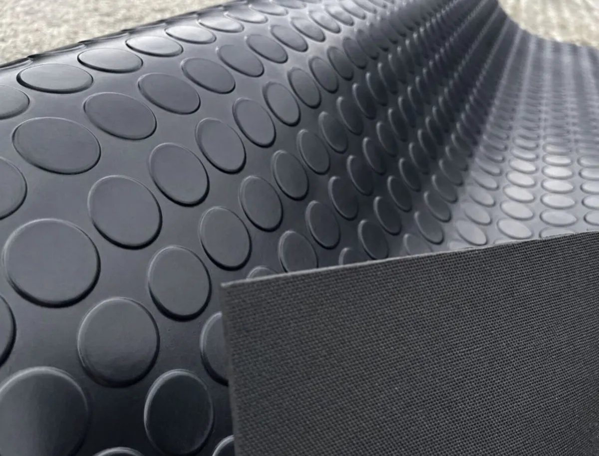 Coin Rubber Mat - 3mm thickness, 1m(W) x 5m (L) - Image 3