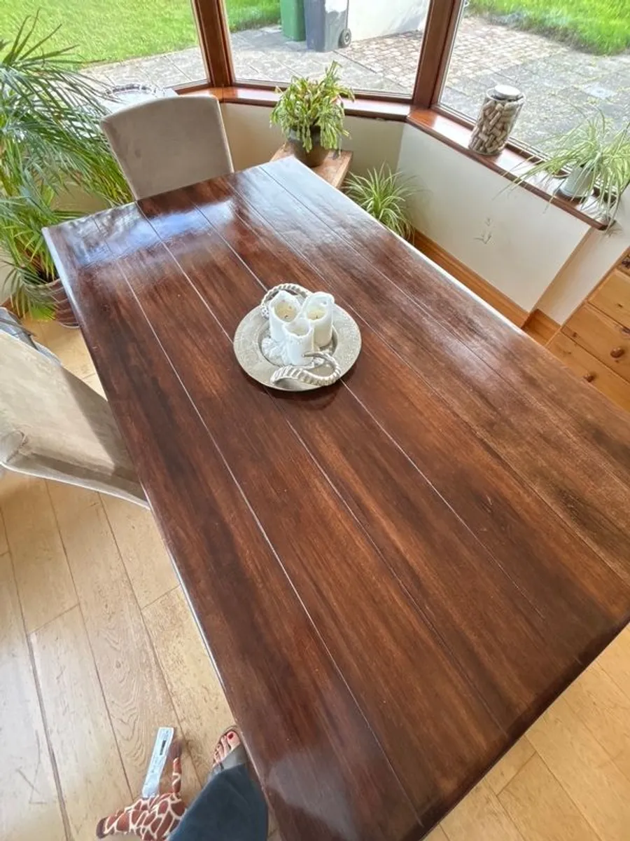 Crate & Barrel Dining Table - Image 1