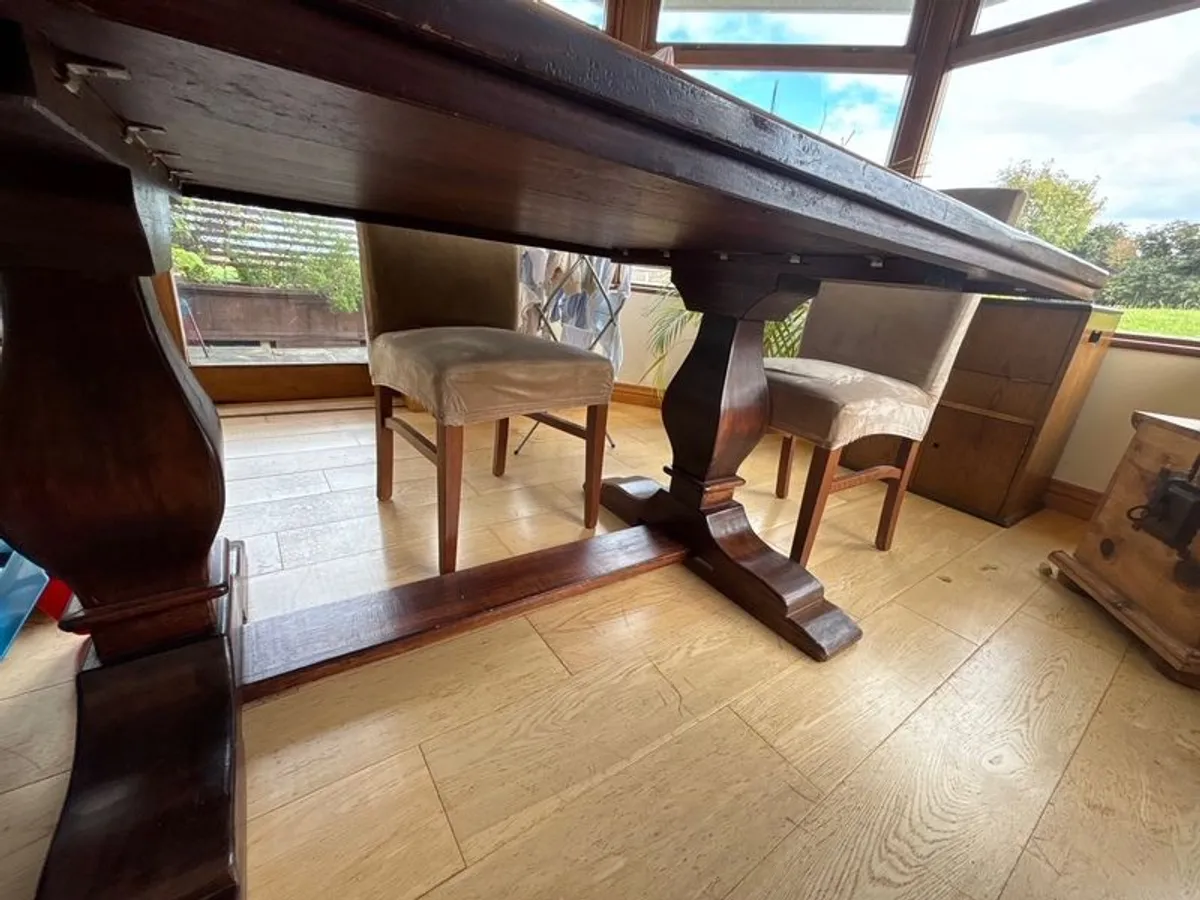 Crate & Barrel Dining Table - Image 3