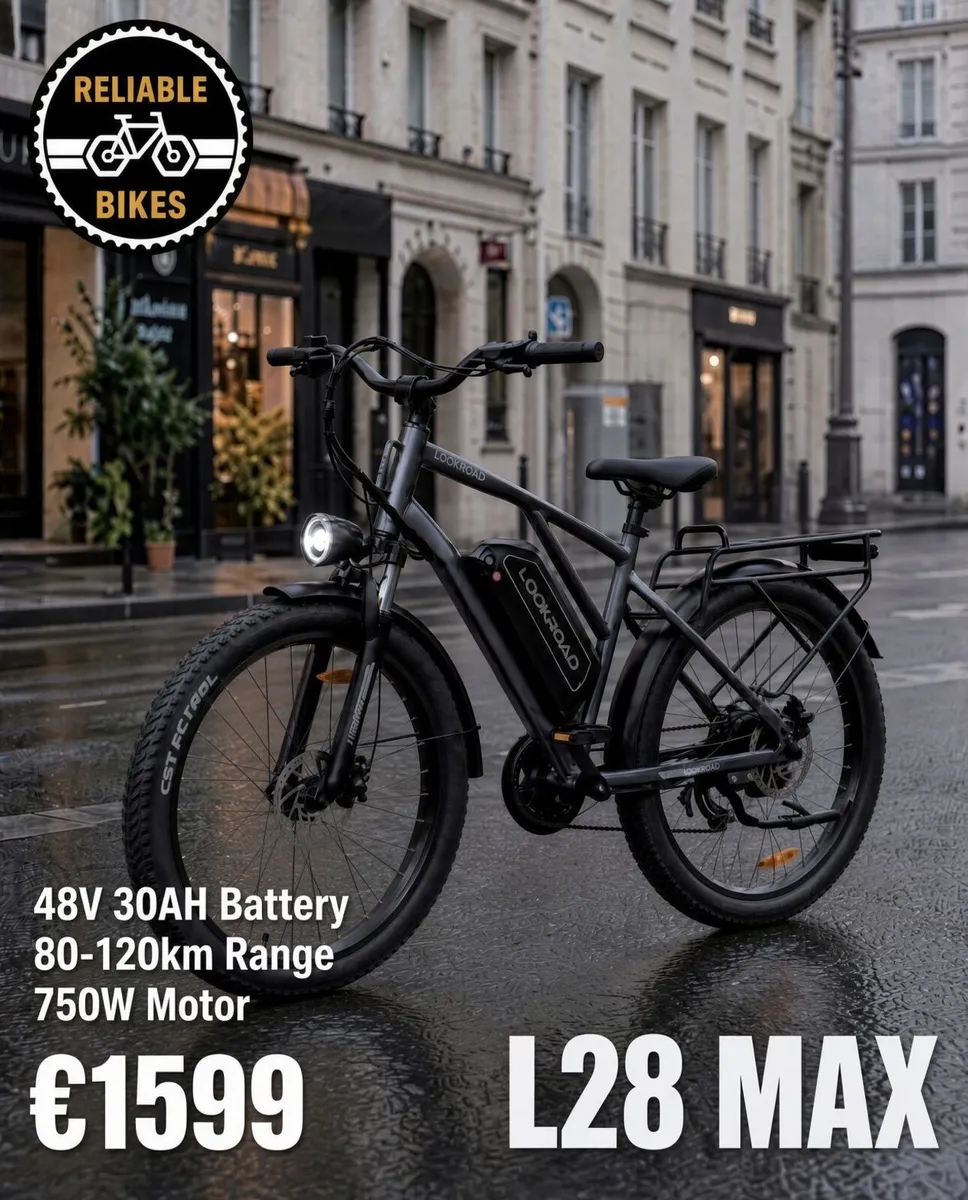 L28 E-Bike 750w Motor Big Battery - Image 1
