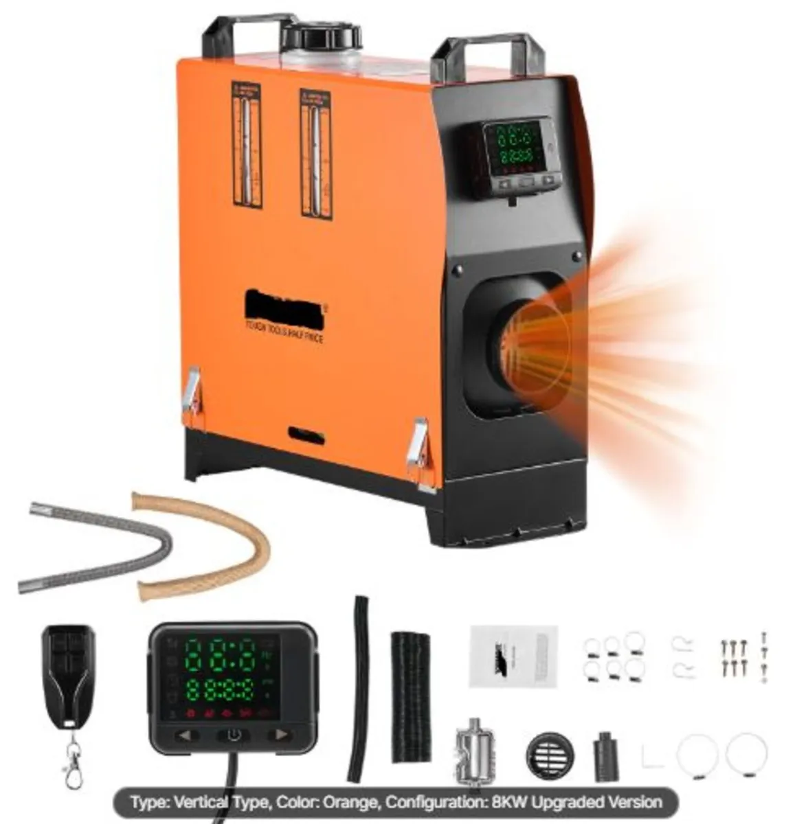 Diesel Air Heater,12-24V 5-8KW,Fast Heating Diesel - Image 2