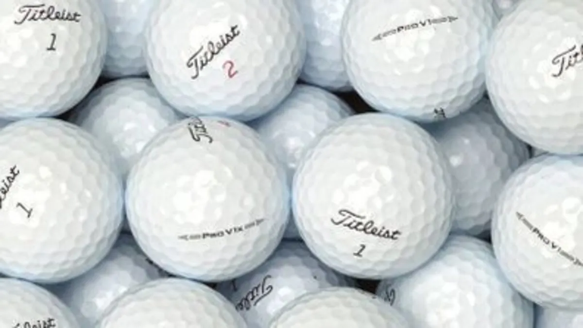 JJ'S CORK GOLF BALLS - TITLEIST PROV1S - Image 1