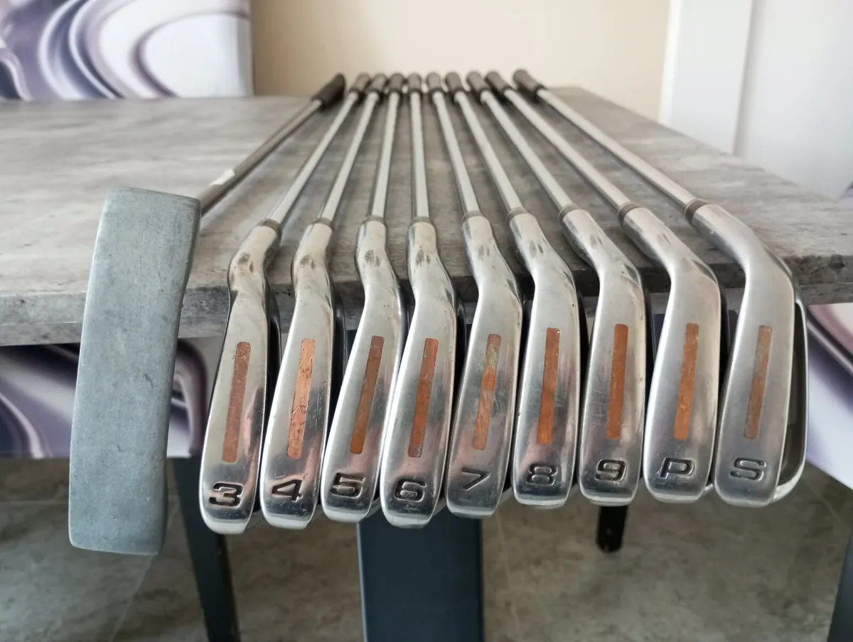 Colt golf irons and putter. Right handed clubs - Image 1