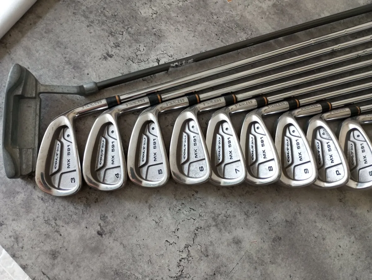 Colt golf irons and putter. Right handed clubs - Image 3
