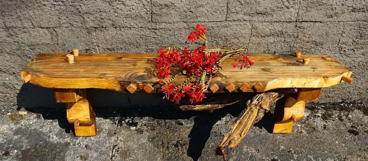 NEW Rustic Driftwood mantle / Floating Shelf - Image 1