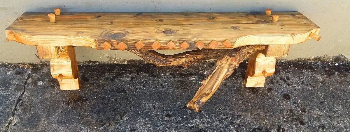 NEW Rustic Driftwood mantle / Floating Shelf - Image 4