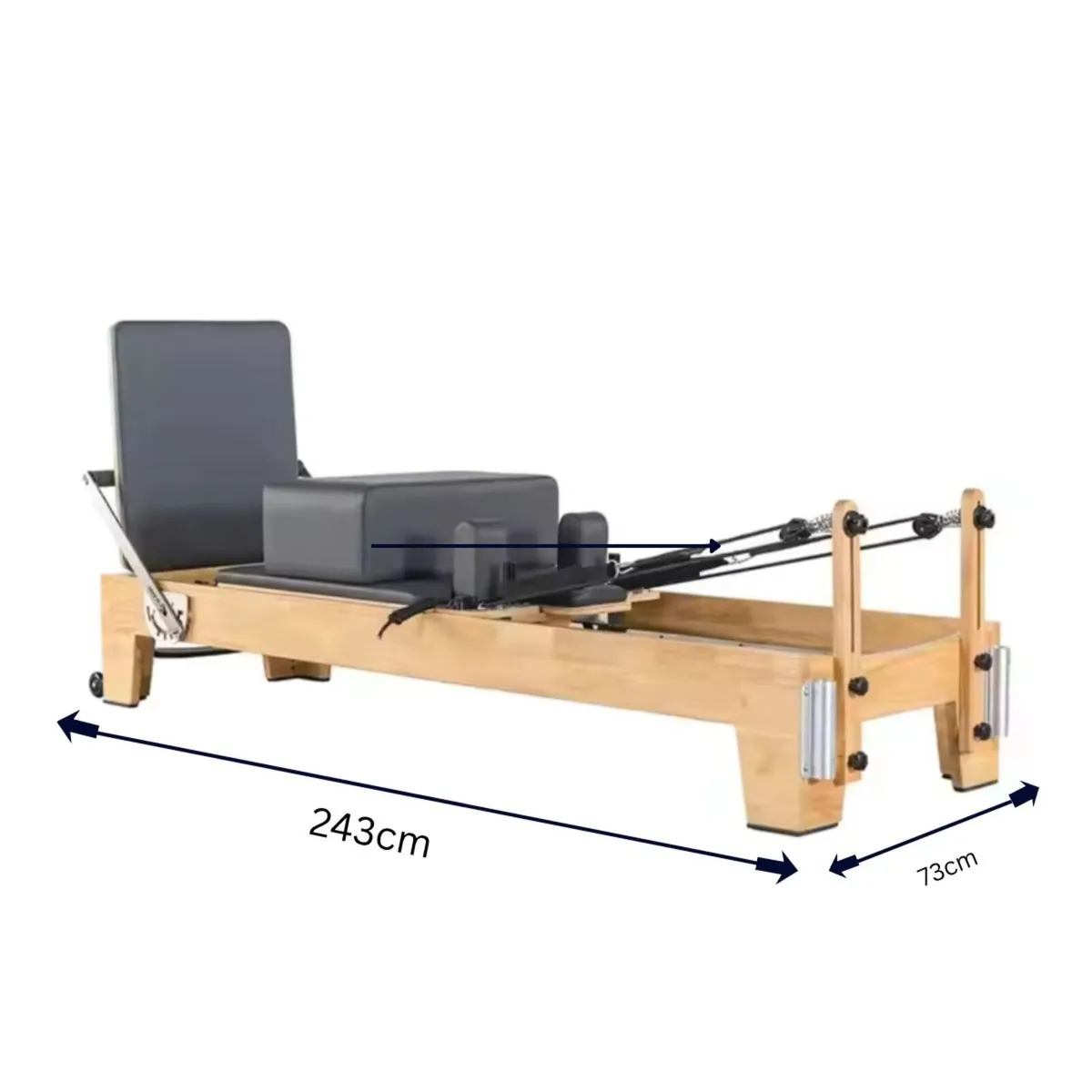Pilates Reformer With Attachments-Free delivery - Image 3