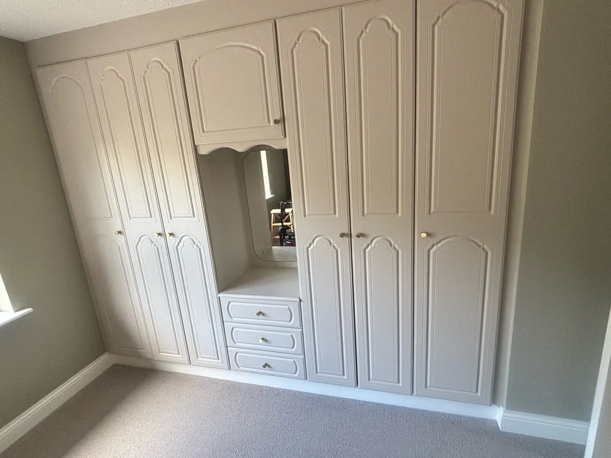 Solid wood built  in wardrobes - Image 2