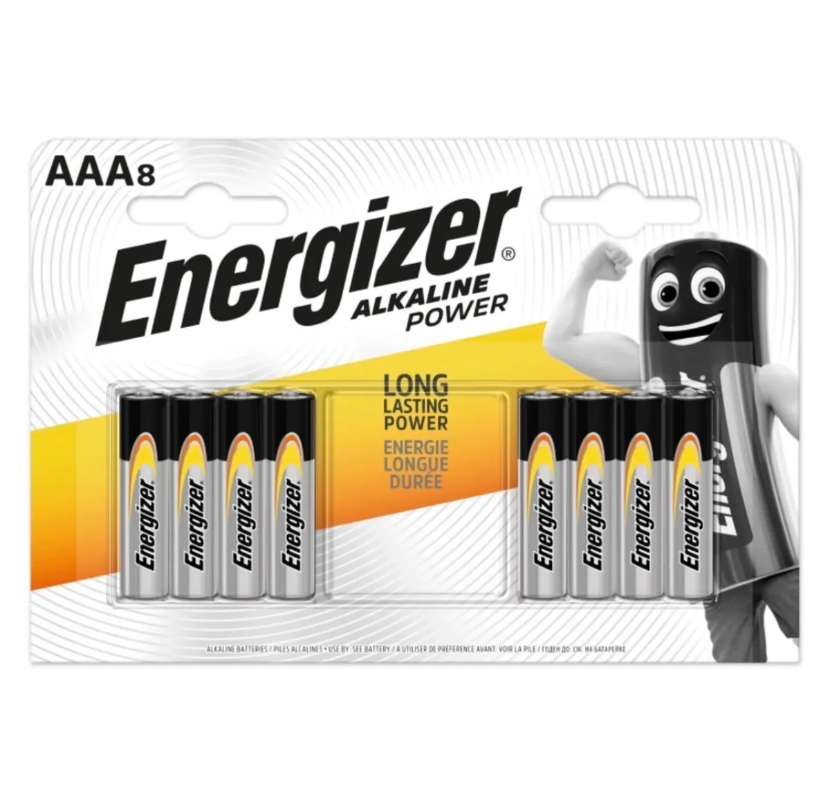 80 Energizer AAA Batteries - 10 x 8 Packs