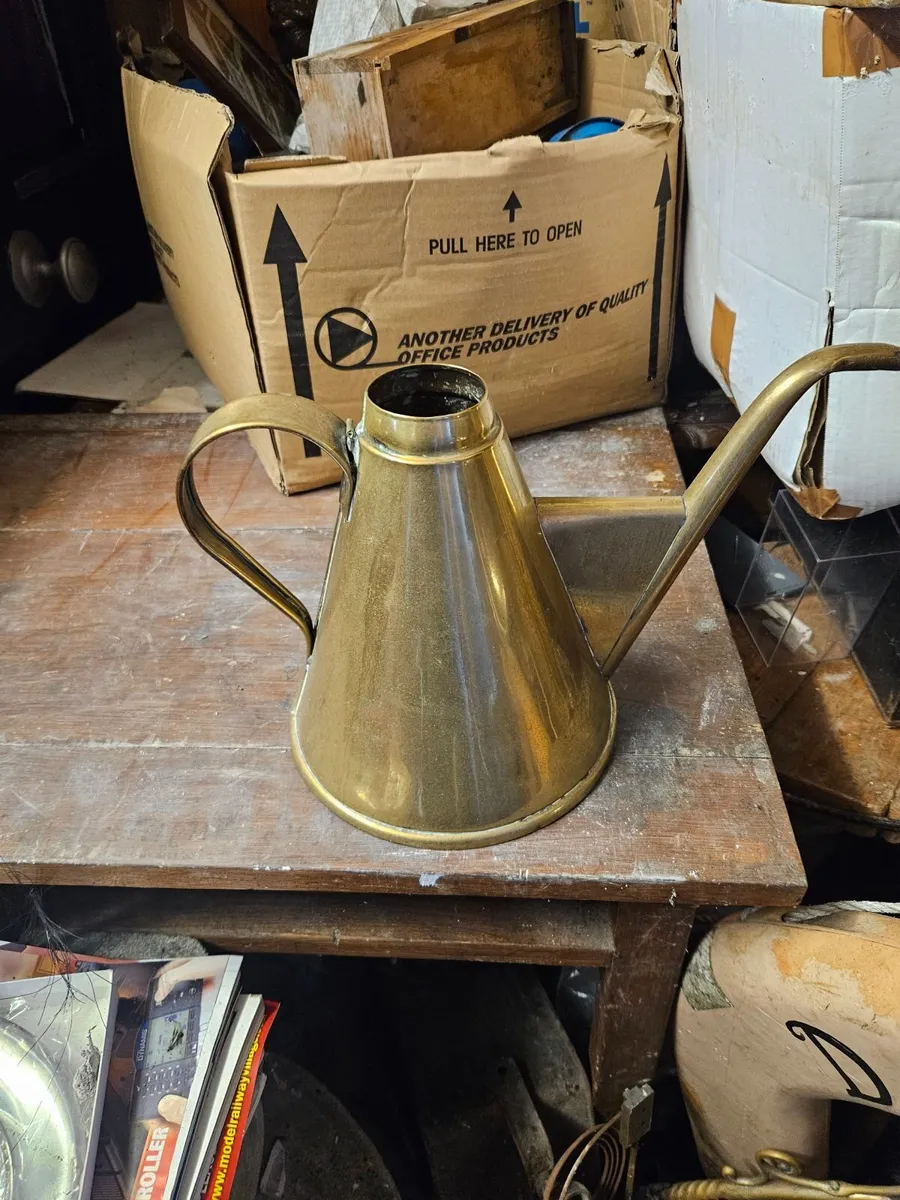 Vintage Brass Jug - Image 2