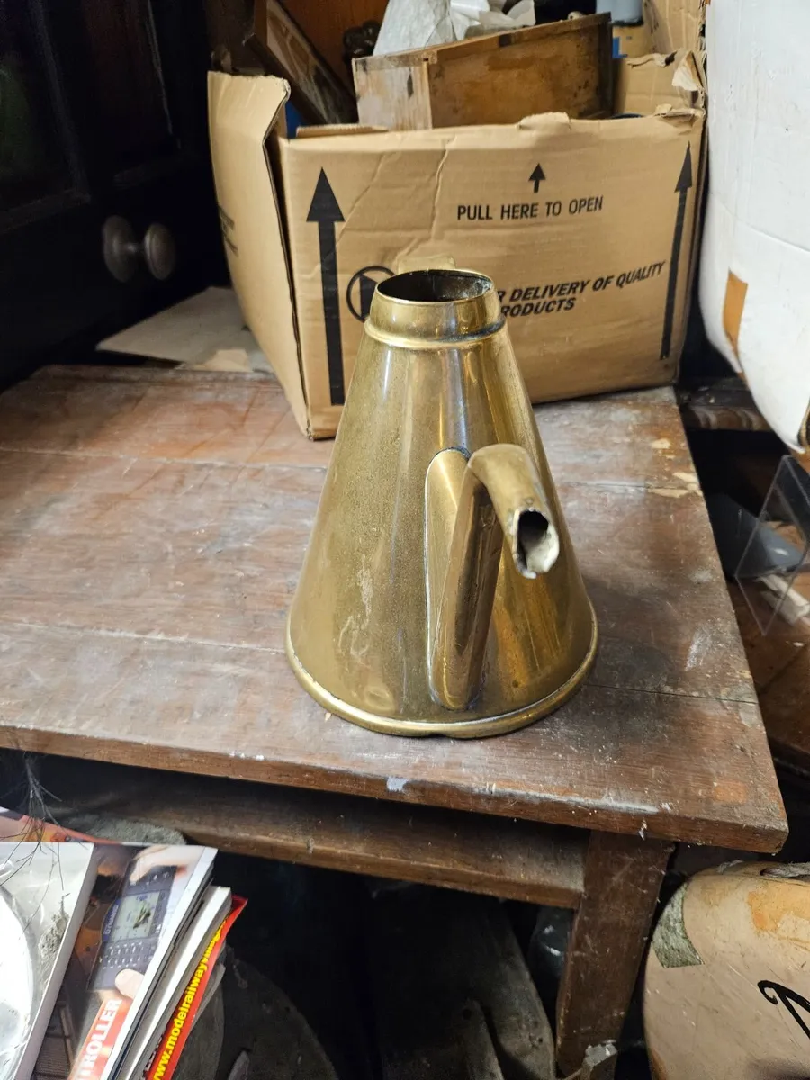 Vintage Brass Jug - Image 4