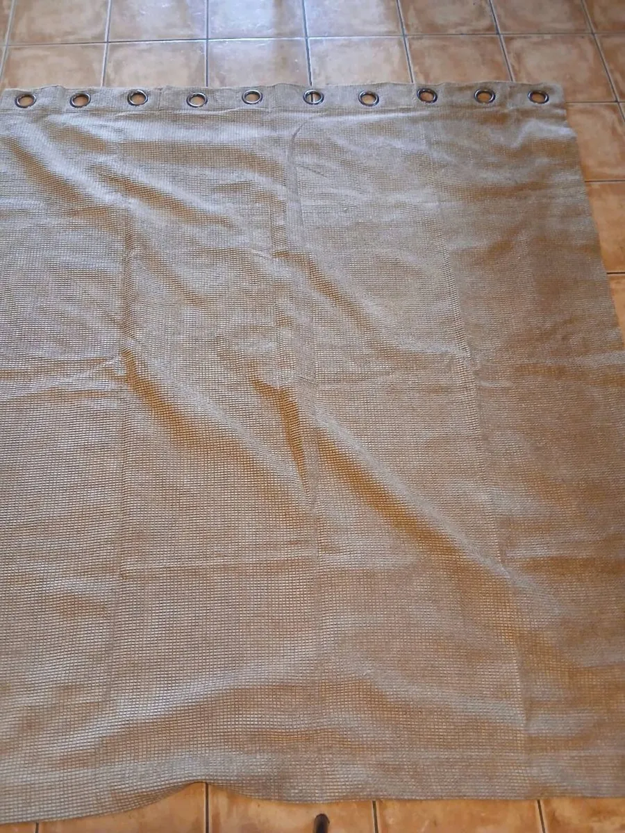 Lined Brown Curtains - Image 3