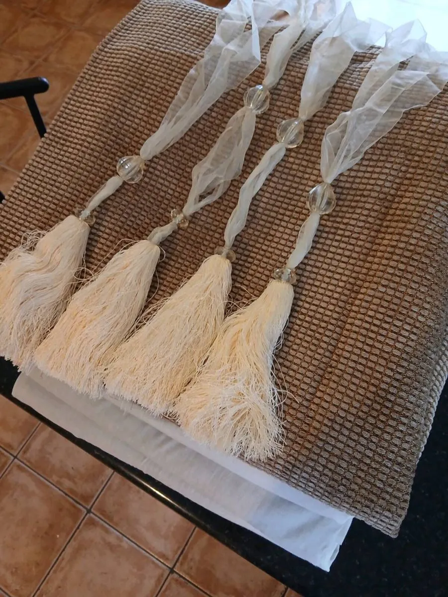 Lined Brown Curtains - Image 4