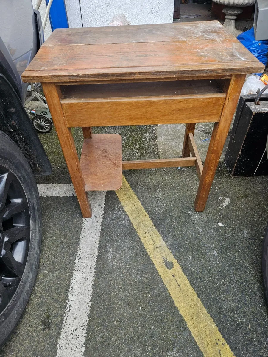 Vintage Pine Table - Image 4