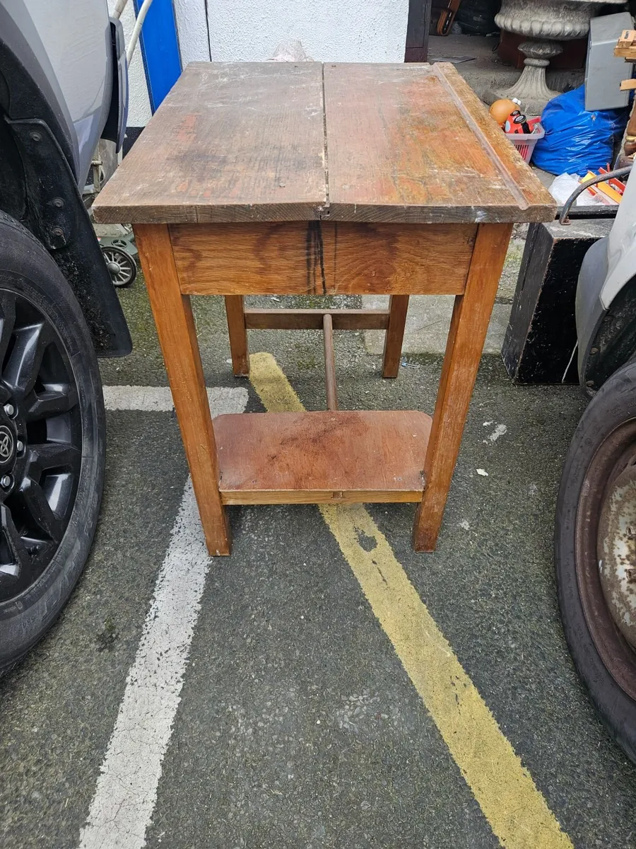 Vintage Pine Table - Image 2