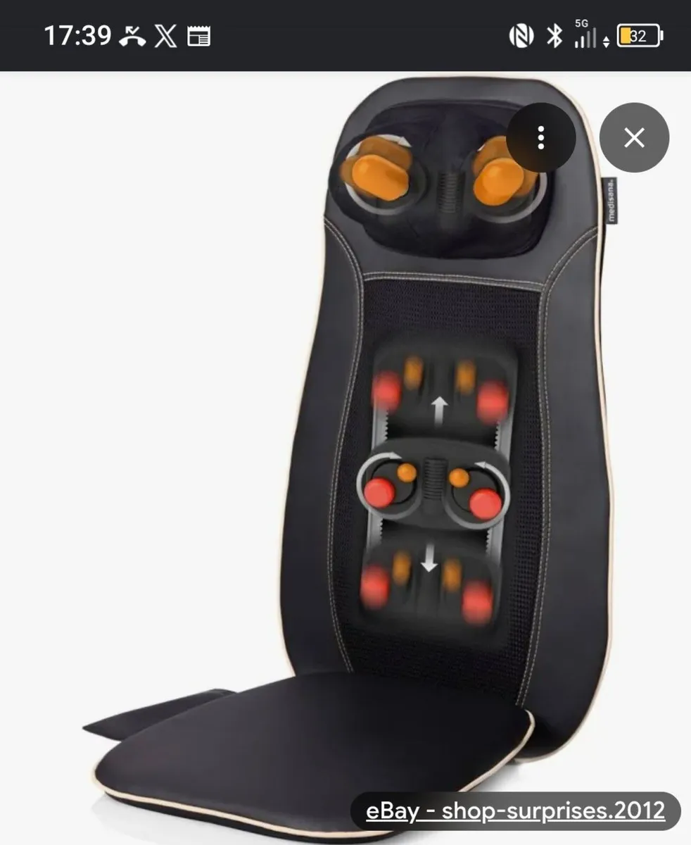 Shiatsu massage seat cushion MC 85L - Image 2