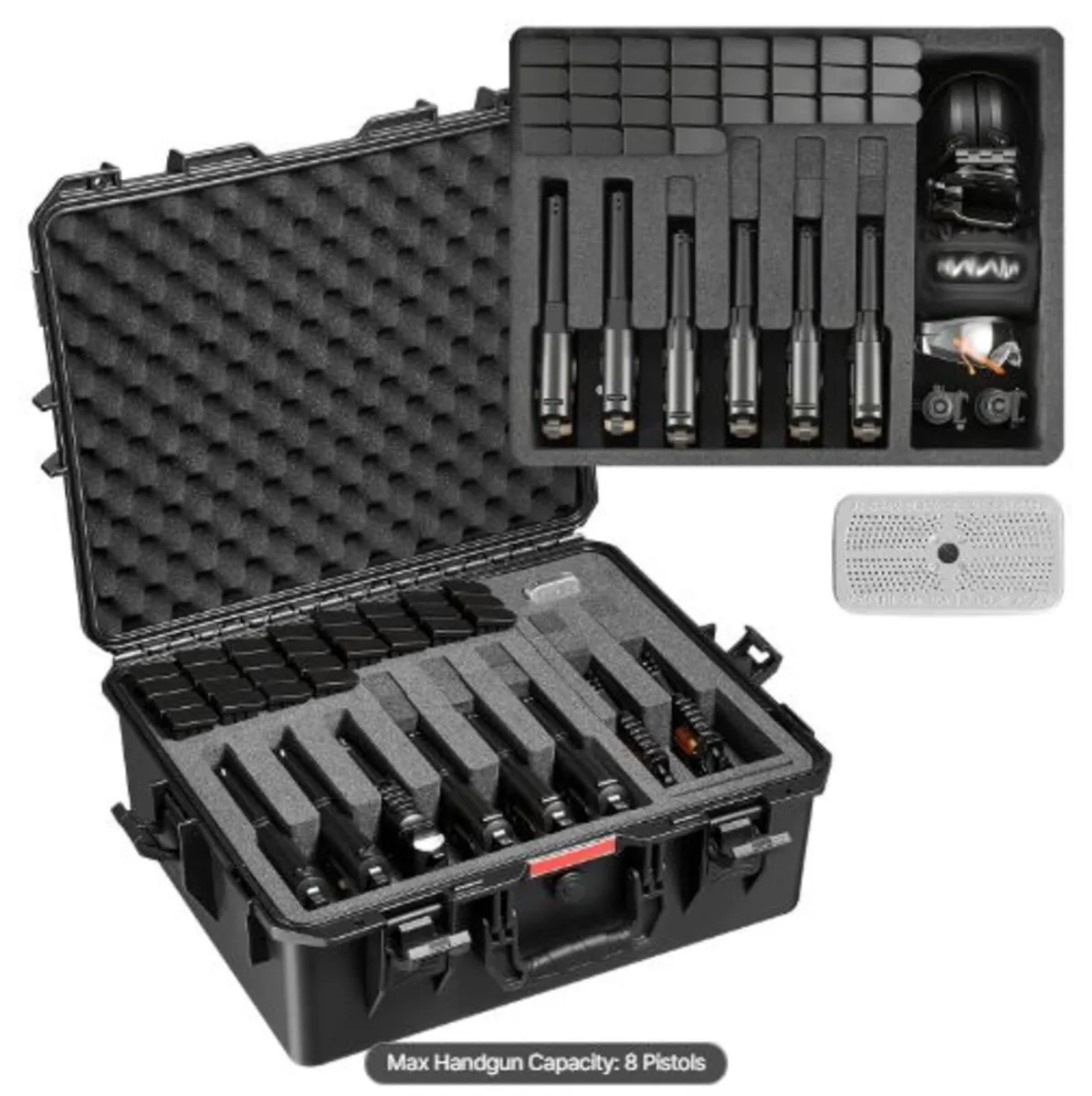 Hard Pistol Case, Heavy Duty Hard Gun Case - Image 1