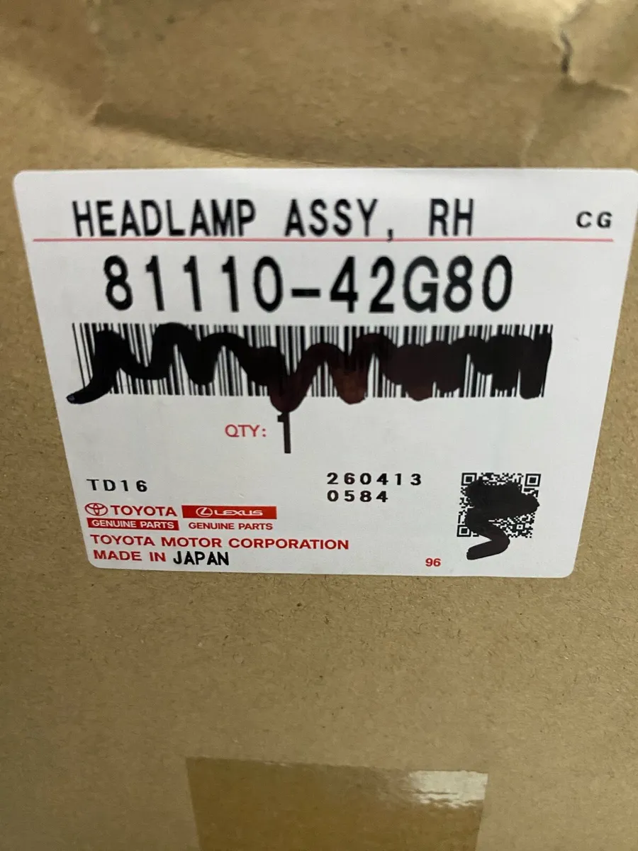 Toyota Rav 4 Rh headlight 2026 - Image 2
