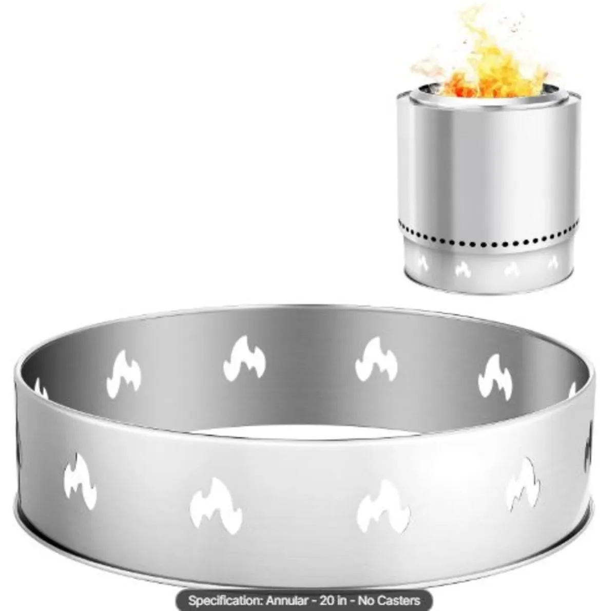 Fire Pit Stand for Solo Stove Bonfire, 49.5 cm - Image 1