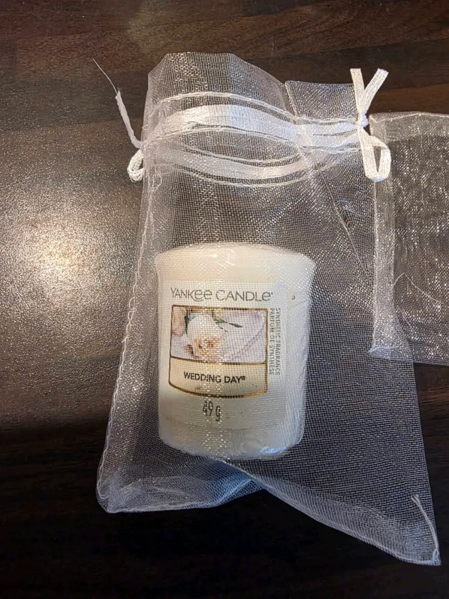 Wedding favours candles - Image 1