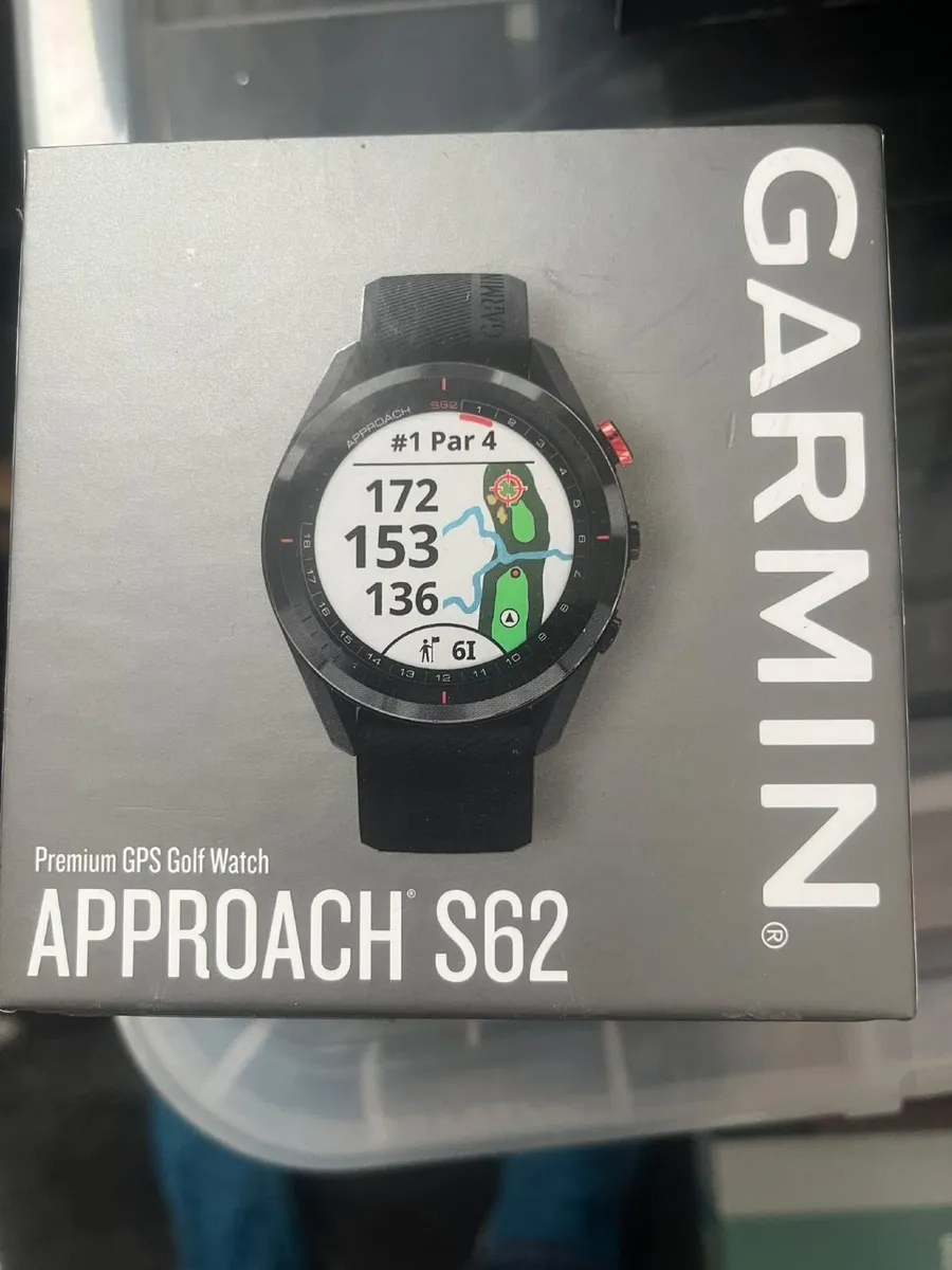 Garmin Golf GPS Approach S62 Watch - Image 2