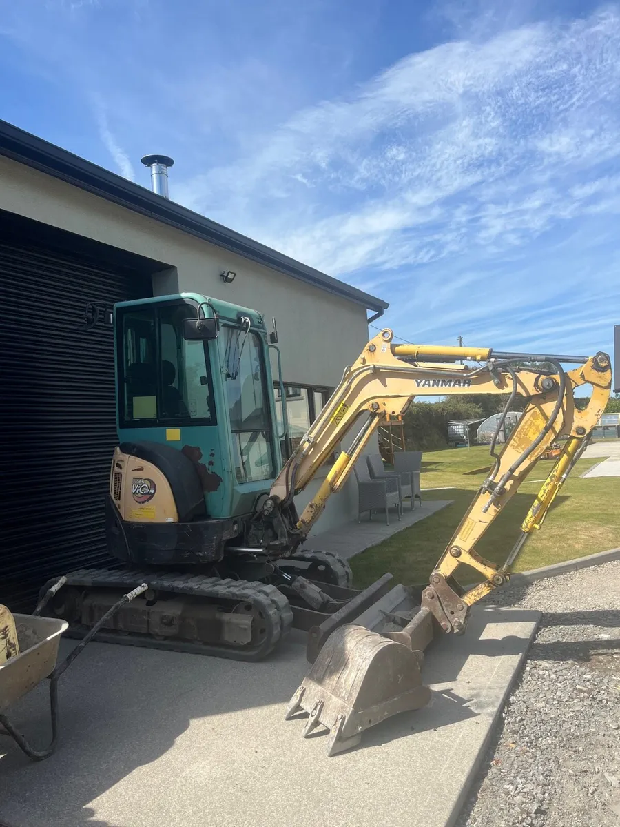 2015 2.8 tonn yanmar mini digger - Image 4