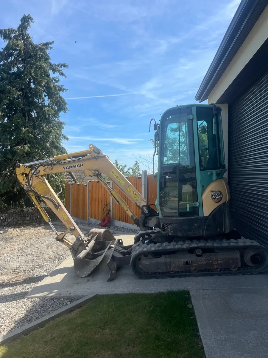 2015 2.8 tonn yanmar mini digger - Image 1