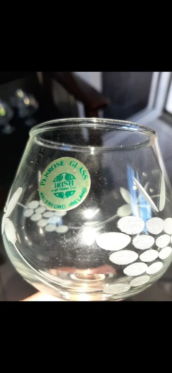 Sherry or brandy cordial glass from Penrose Glass - Image 1