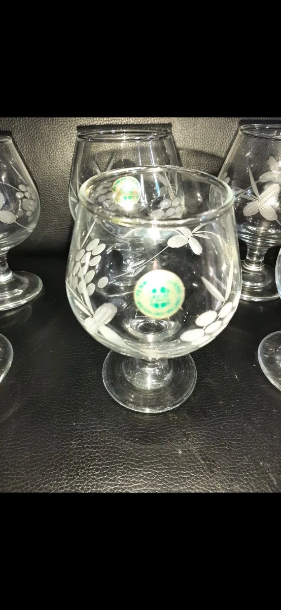Sherry or brandy cordial glass from Penrose Glass - Image 2