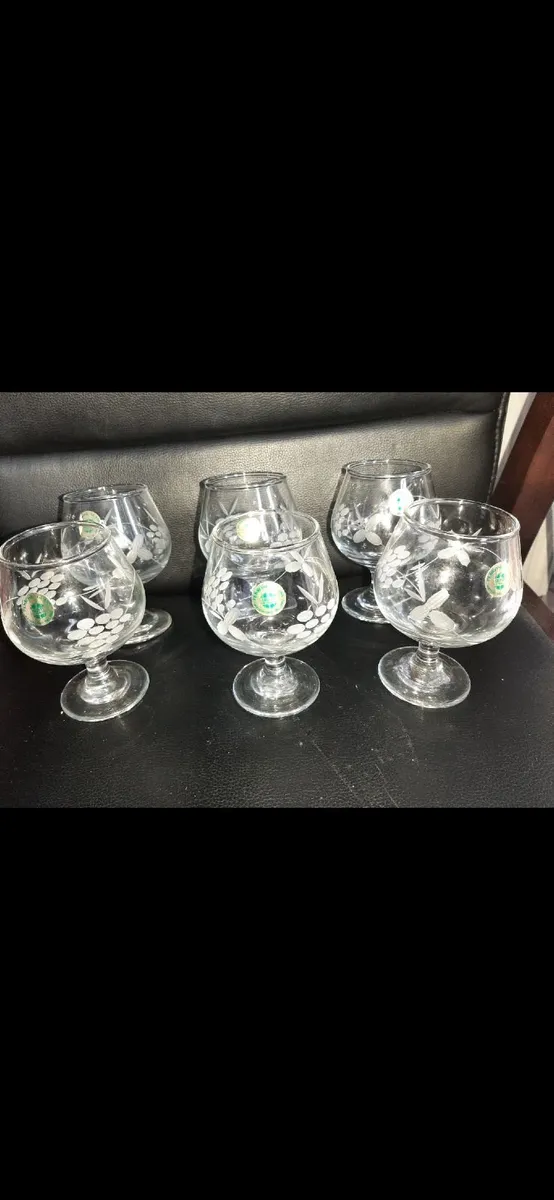 Sherry or brandy cordial glass from Penrose Glass - Image 4