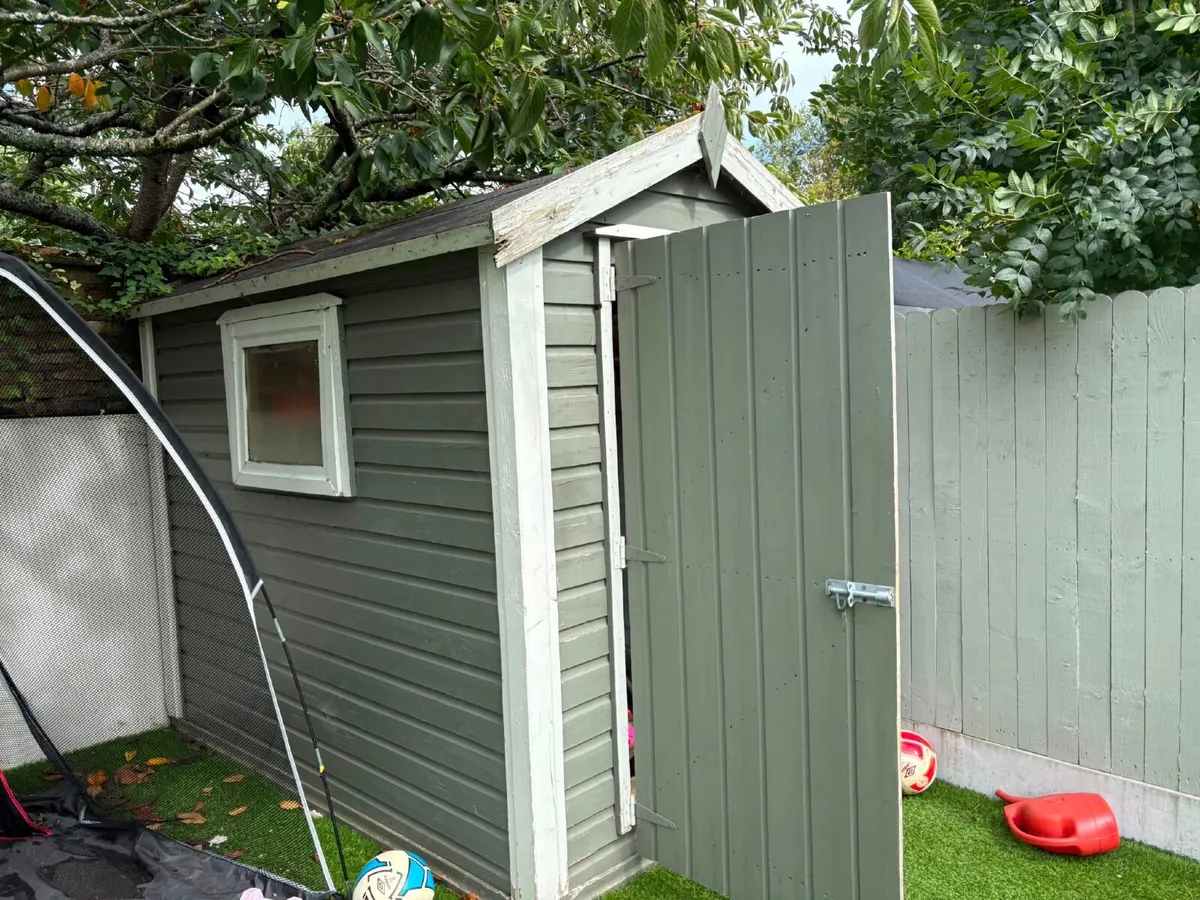 Free Wooden Garden Shed – Must Be Removed This Wee - Image 2