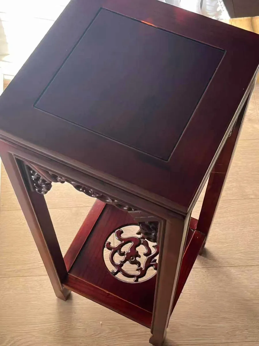Solid Wood Oriental Plant / Display Stand - Image 1