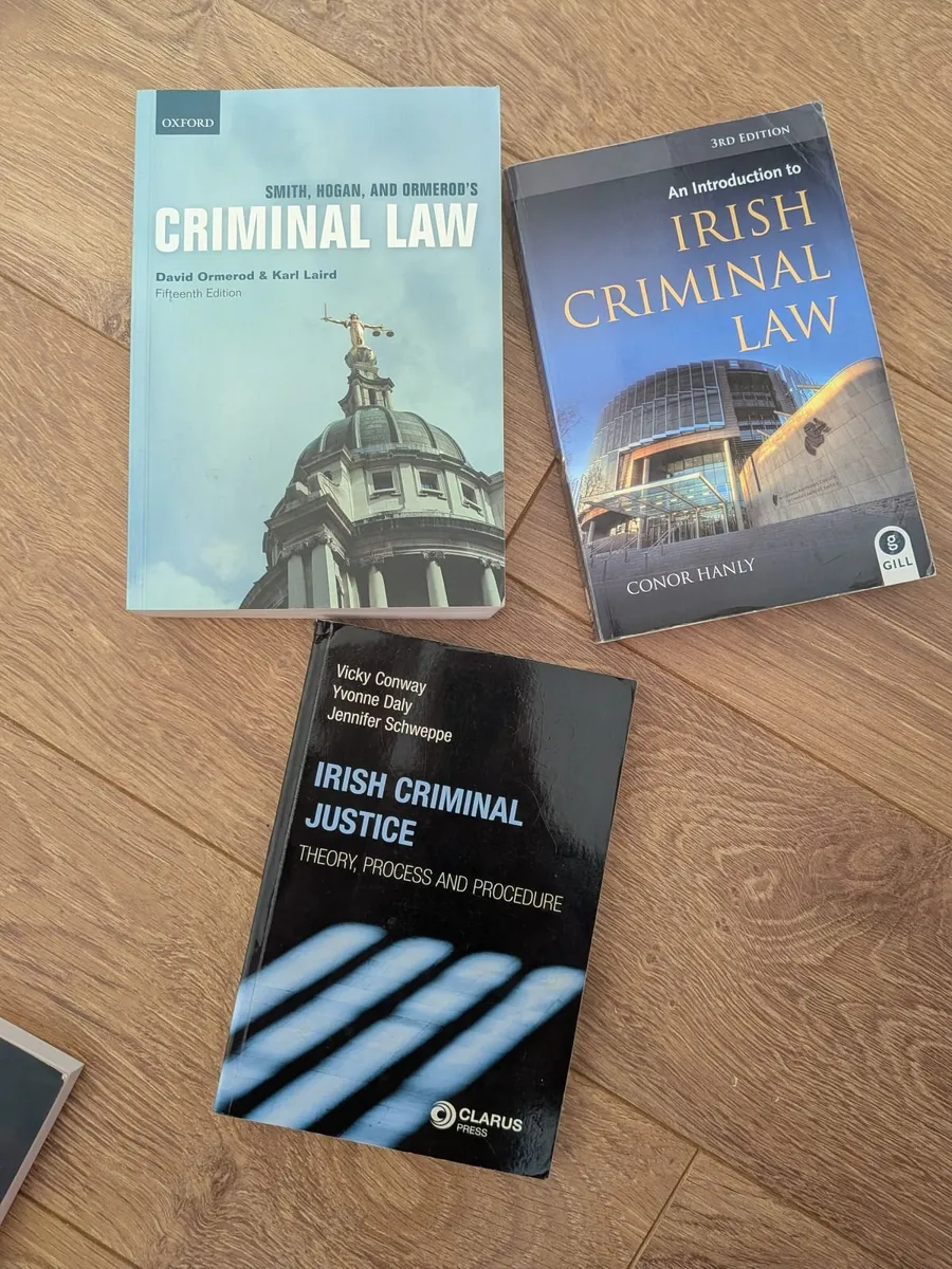 Irish Criminal Law Books for Studying