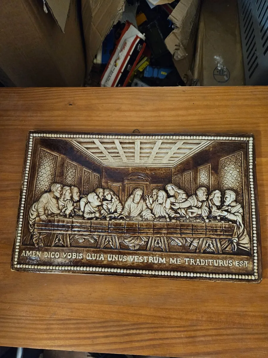 Ceramic Wall Plaque The Last Supper - Image 1
