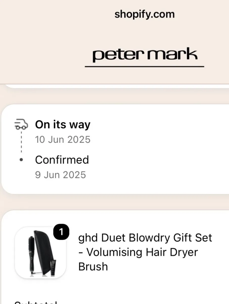 GHD duet blowdry (black) - Image 4