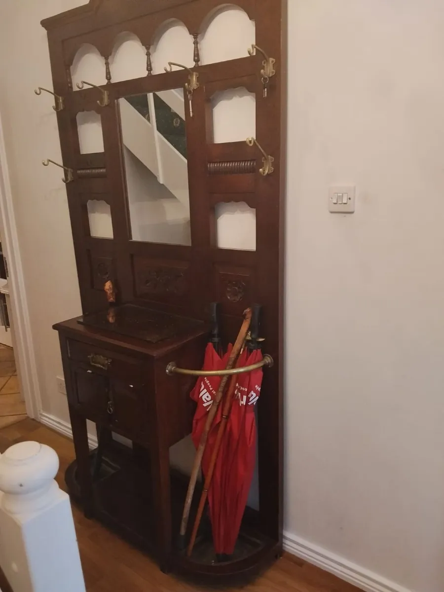 Hall Stand Mahogany - Image 3