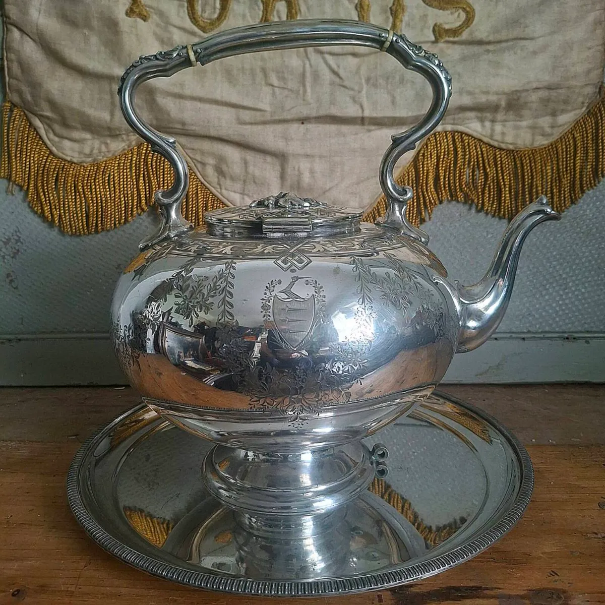 Job Lot of Vintage & Antique Silverplate - Image 2