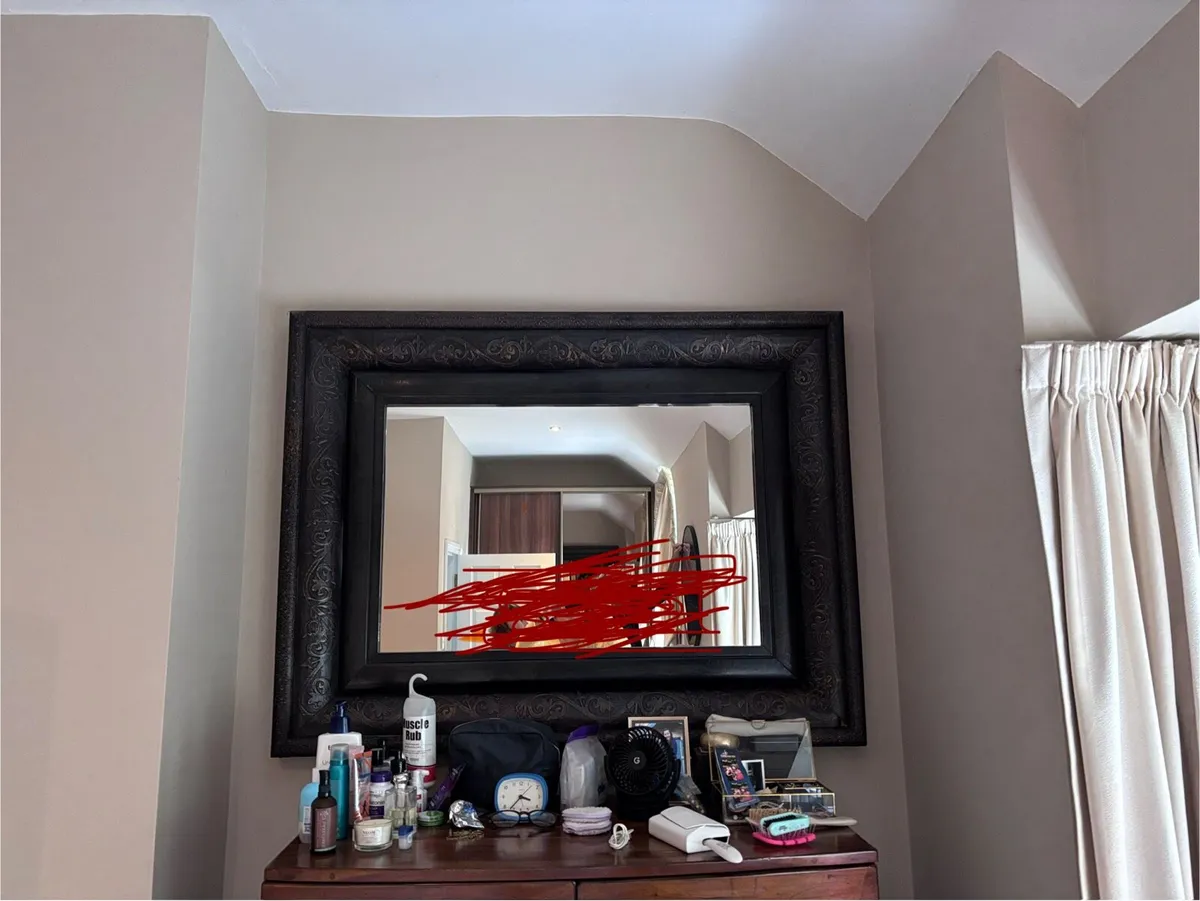 Ornate Statement Mirror For Sale - Image 1