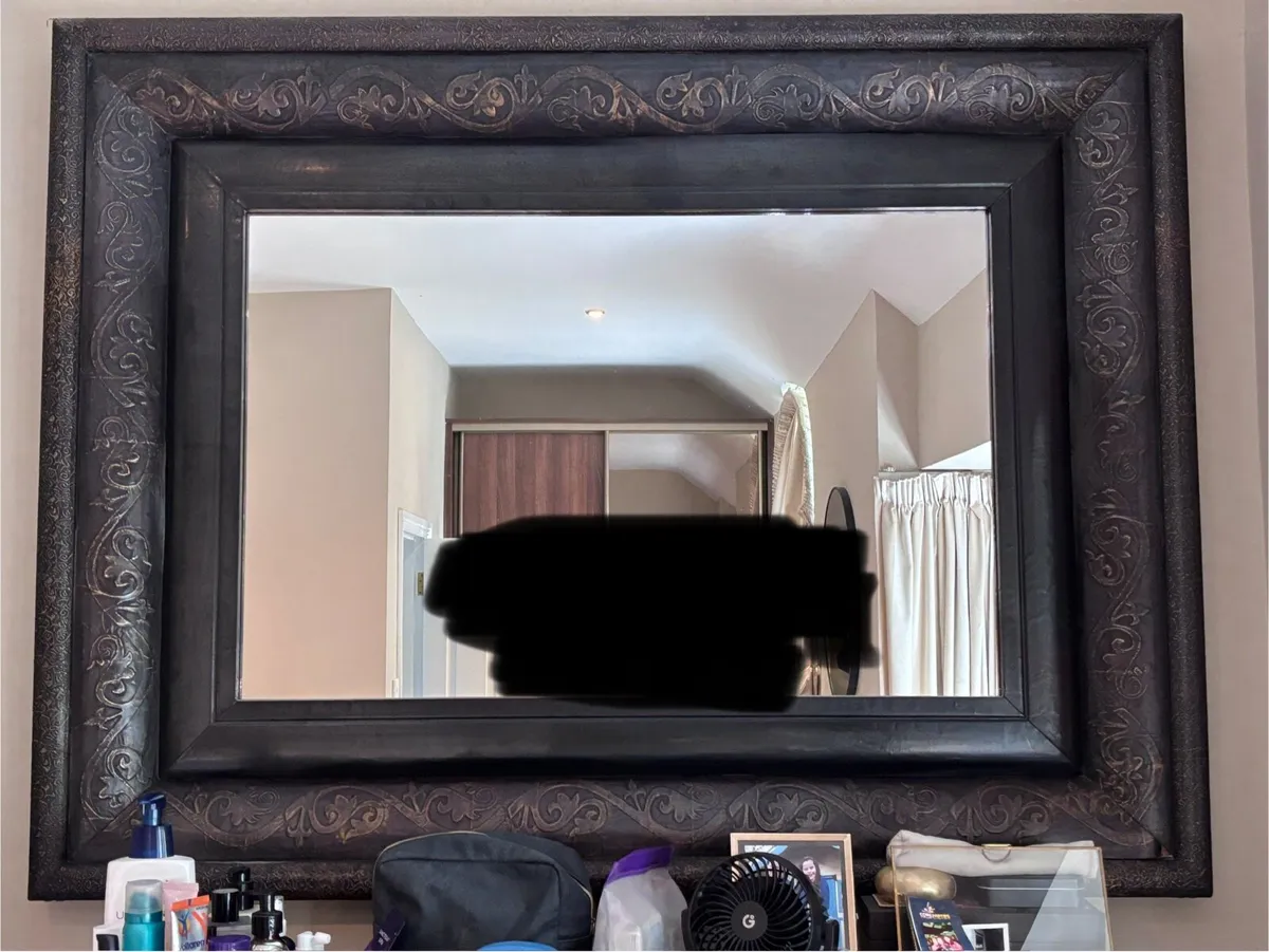 Ornate Statement Mirror For Sale - Image 2
