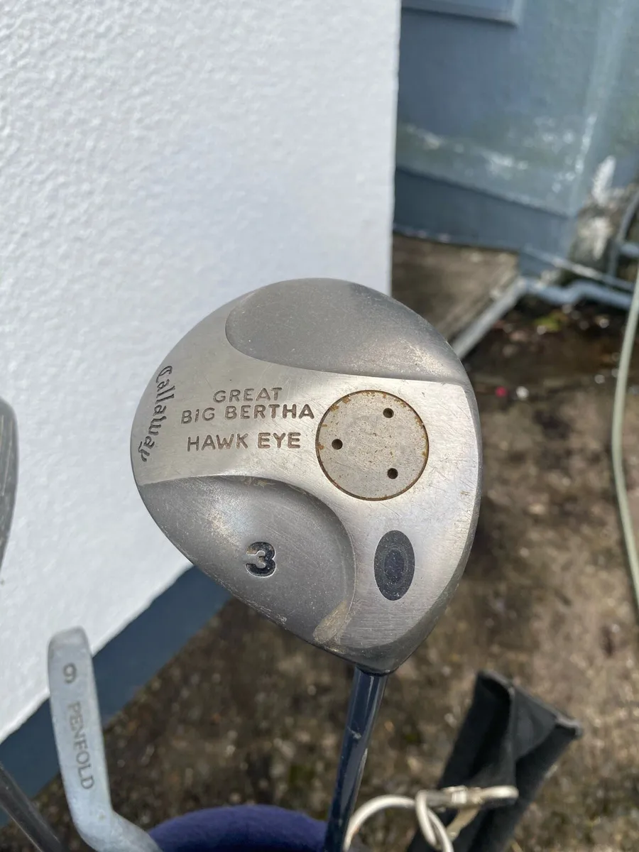 Full set of golf clubs with bag - Image 2