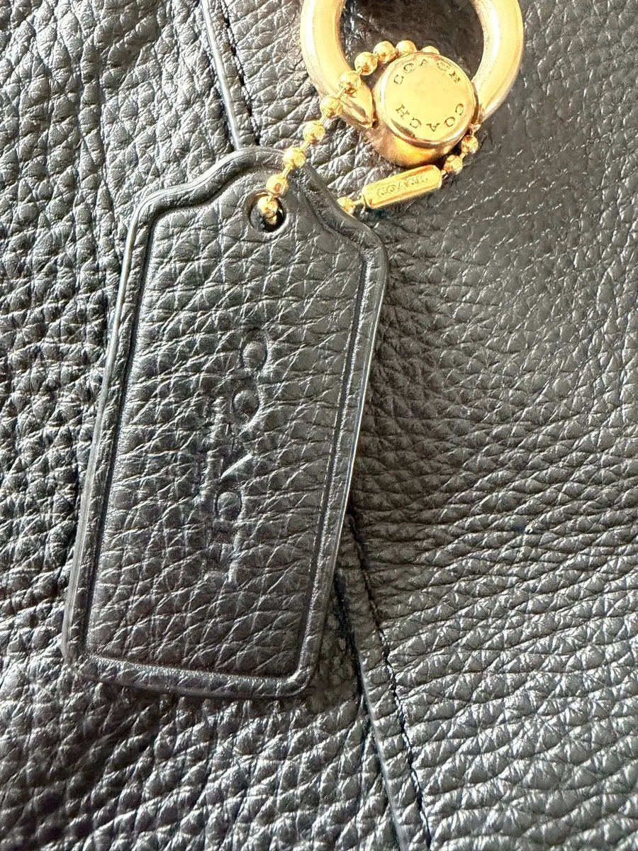 Coach black handbag - Image 3