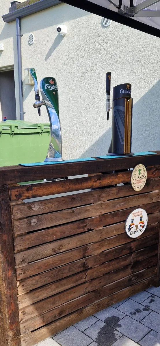Outdoor Bar with 2 Taps and fittings - Image 1