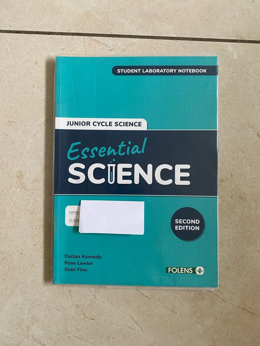 Junior Cycle Science Student Laboratory Notebook - Image 1