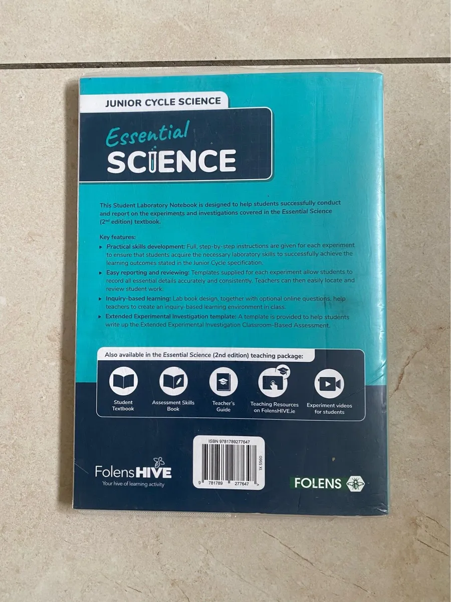 Junior Cycle Science Student Laboratory Notebook - Image 2