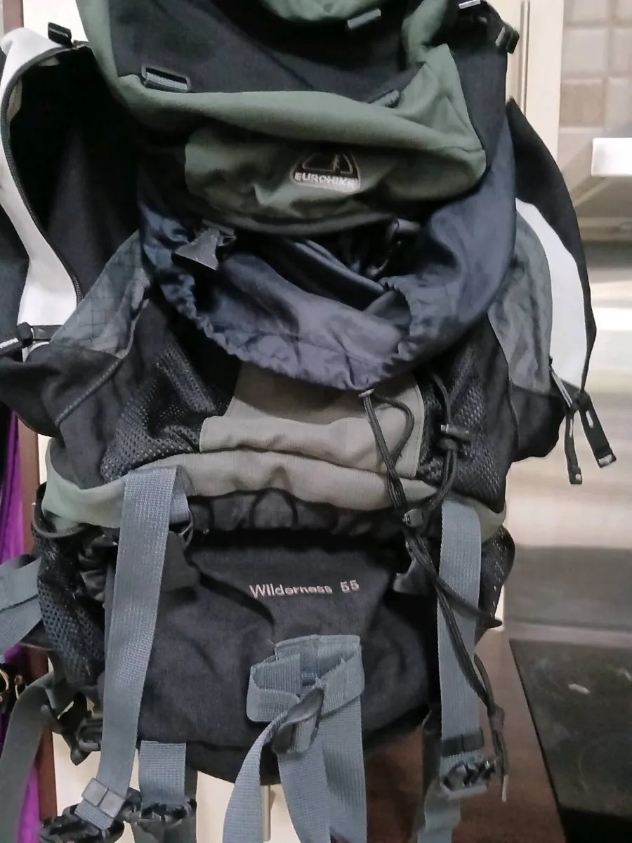 EUROHIKE WILDERNESS  55 HIKING BACK PACK - Image 1