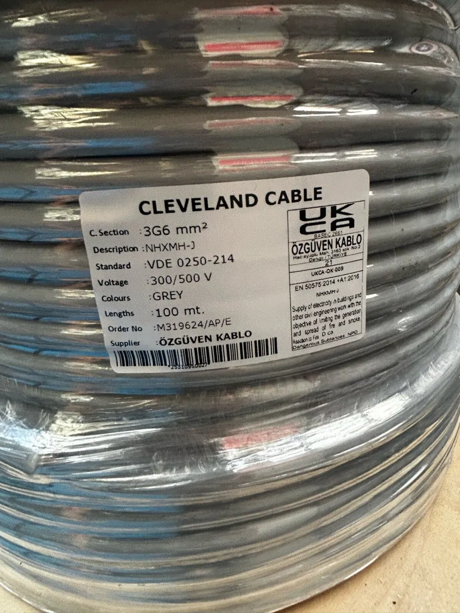 Brand new 3x6mm2 and 3x4mm2 - Image 1